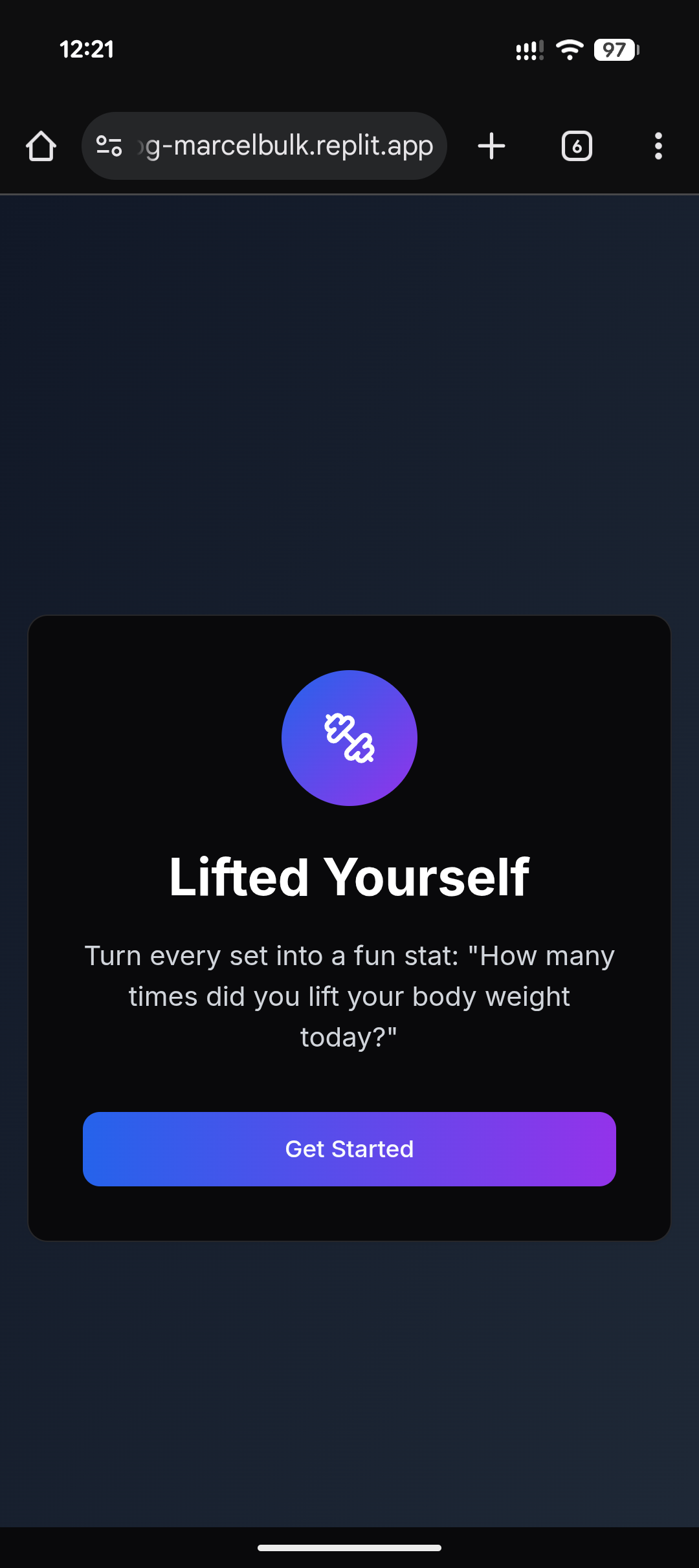 Playful Login Screen